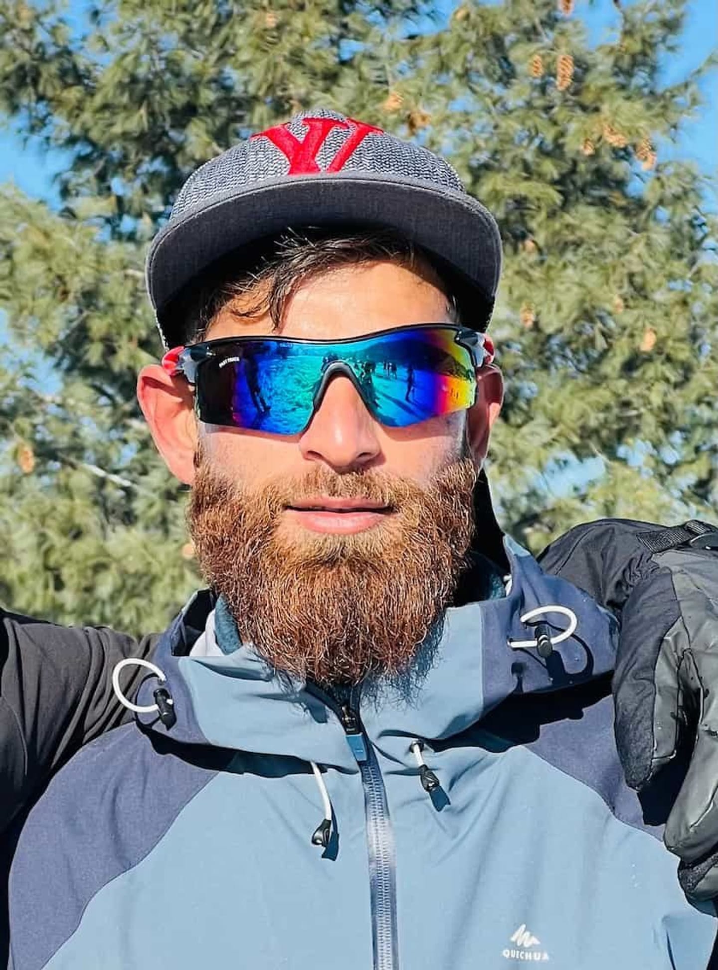 Abbas Ahmad Tantray, Ski Instructor at Gulmarg Snowkings.