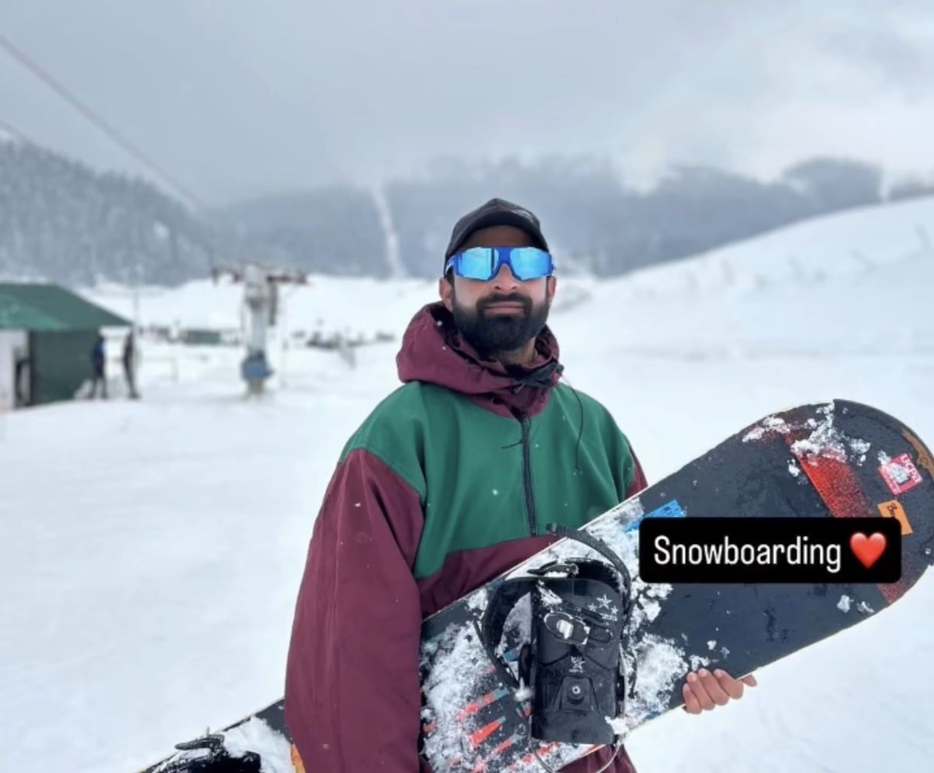 Shabir Shaikh, Senior Ski Instructor and Guide at Gulmarg Snowkings.